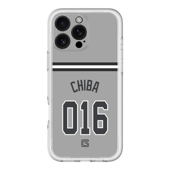 スリムプロテクションプレミアムケース［ 読売ジャイアンツ - #016 CHIBA - ビジター ］