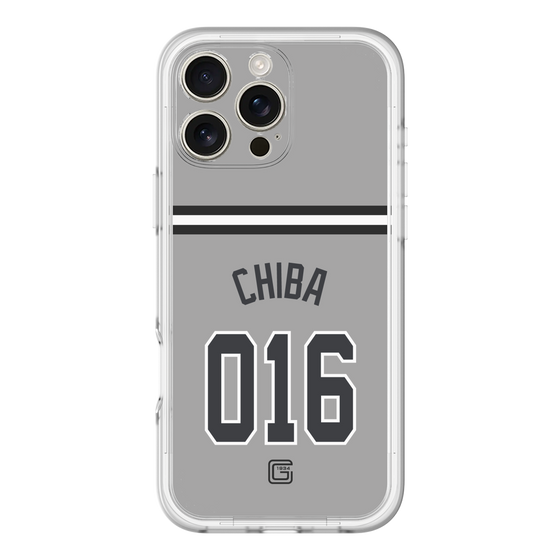 スリムプロテクションプレミアムケース［ 読売ジャイアンツ - #016 CHIBA - ビジター ］