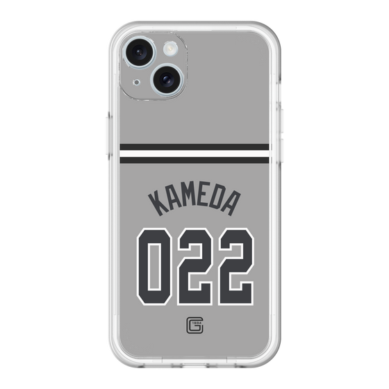 スリムプロテクションプレミアムケース［ 読売ジャイアンツ - #022 KAMEDA - ビジター ］