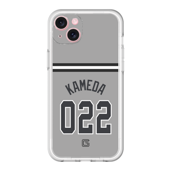 スリムプロテクションプレミアムケース［ 読売ジャイアンツ - #022 KAMEDA - ビジター ］