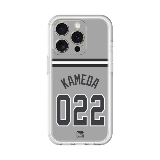 スリムプロテクションプレミアムケース［ 読売ジャイアンツ - #022 KAMEDA - ビジター ］