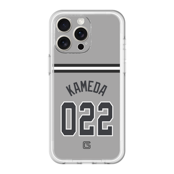 スリムプロテクションプレミアムケース［ 読売ジャイアンツ - #022 KAMEDA - ビジター ］
