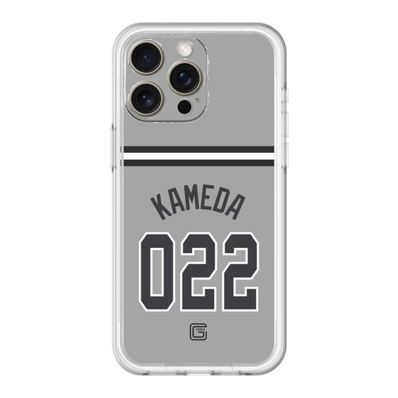 スリムプロテクションプレミアムケース［ 読売ジャイアンツ - #022 KAMEDA - ビジター ］