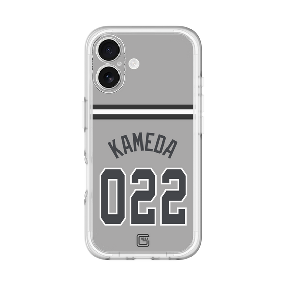 スリムプロテクションプレミアムケース［ 読売ジャイアンツ - #022 KAMEDA - ビジター ］
