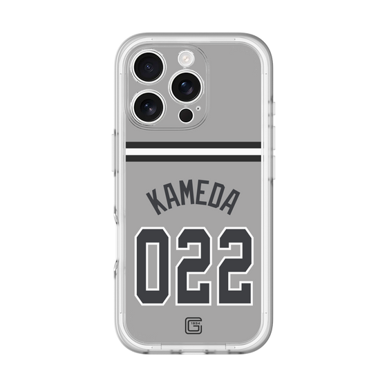スリムプロテクションプレミアムケース［ 読売ジャイアンツ - #022 KAMEDA - ビジター ］