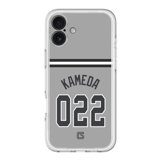 スリムプロテクションプレミアムケース［ 読売ジャイアンツ - #022 KAMEDA - ビジター ］