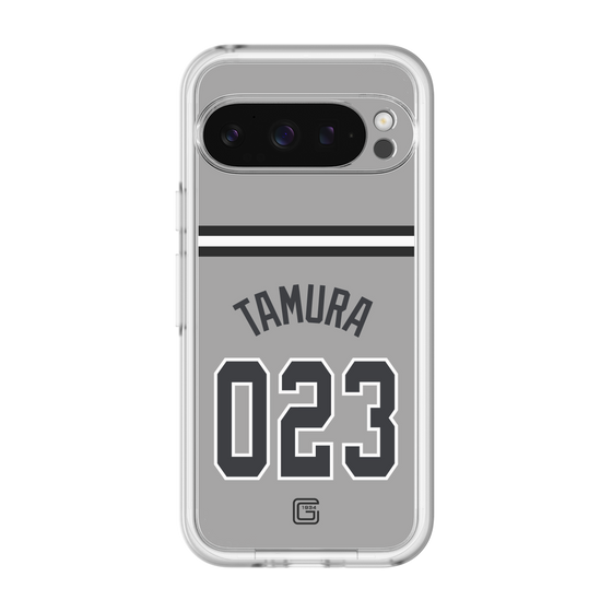 スリムプロテクションプレミアムケース［ 読売ジャイアンツ - #023 TAMURA - ビジター ］