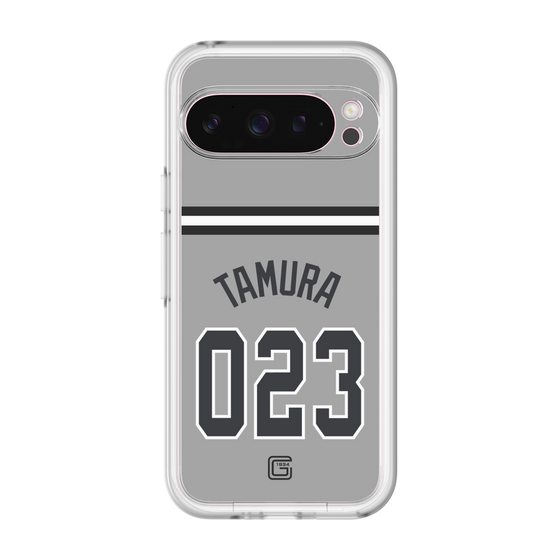 スリムプロテクションプレミアムケース［ 読売ジャイアンツ - #023 TAMURA - ビジター ］