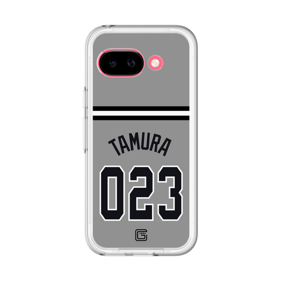 スリムプロテクションプレミアムケース［ 読売ジャイアンツ - #023 TAMURA - ビジター ］