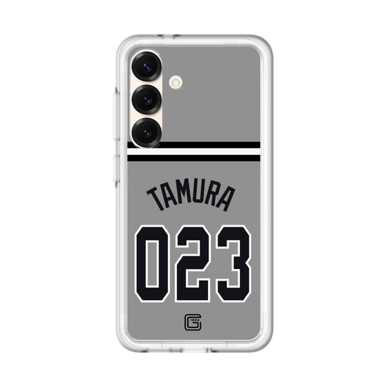 スリムプロテクションプレミアムケース［ 読売ジャイアンツ - #023 TAMURA - ビジター ］