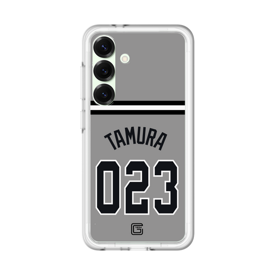 スリムプロテクションプレミアムケース［ 読売ジャイアンツ - #023 TAMURA - ビジター ］