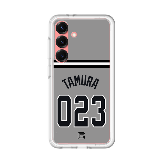 スリムプロテクションプレミアムケース［ 読売ジャイアンツ - #023 TAMURA - ビジター ］