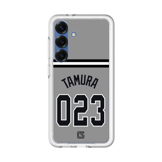 スリムプロテクションプレミアムケース［ 読売ジャイアンツ - #023 TAMURA - ビジター ］