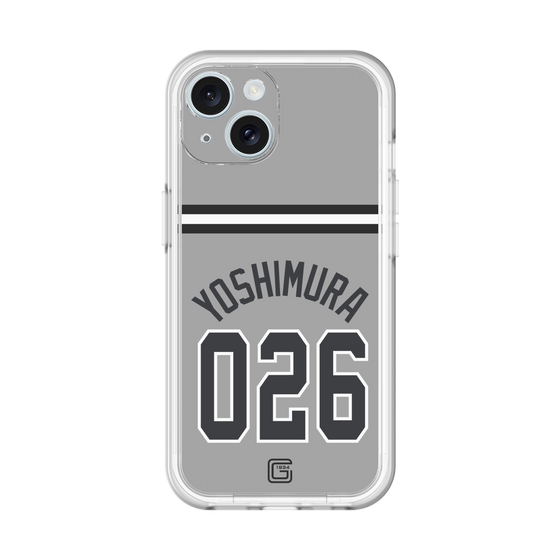 スリムプロテクションプレミアムケース［ 読売ジャイアンツ - #026 YOSHIMURA - ビジター ］