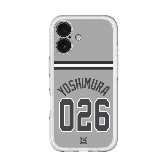 スリムプロテクションプレミアムケース［ 読売ジャイアンツ - #026 YOSHIMURA - ビジター ］