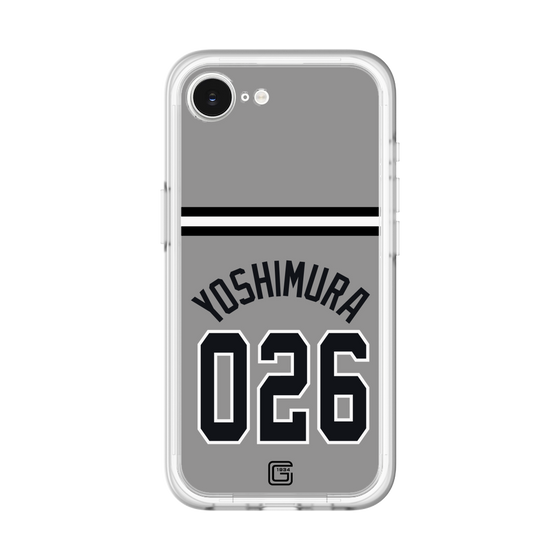 スリムプロテクションプレミアムケース［ 読売ジャイアンツ - #026 YOSHIMURA - ビジター ］