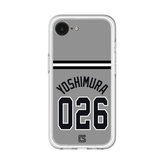 スリムプロテクションプレミアムケース［ 読売ジャイアンツ - #026 YOSHIMURA - ビジター ］