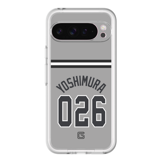 スリムプロテクションプレミアムケース［ 読売ジャイアンツ - #026 YOSHIMURA - ビジター ］