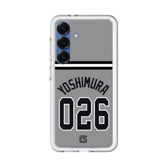 スリムプロテクションプレミアムケース［ 読売ジャイアンツ - #026 YOSHIMURA - ビジター ］