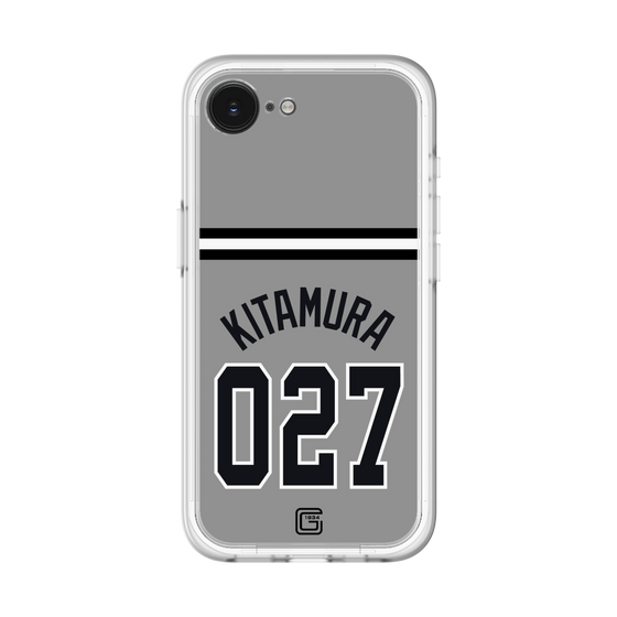 スリムプロテクションプレミアムケース［ 読売ジャイアンツ - #027 KITAMURA - ビジター ］