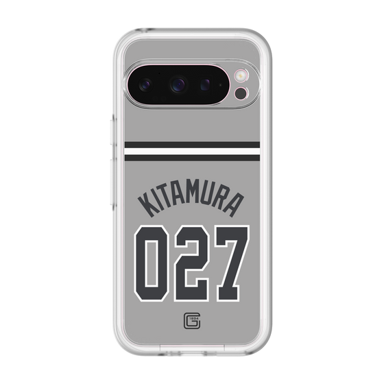 スリムプロテクションプレミアムケース［ 読売ジャイアンツ - #027 KITAMURA - ビジター ］