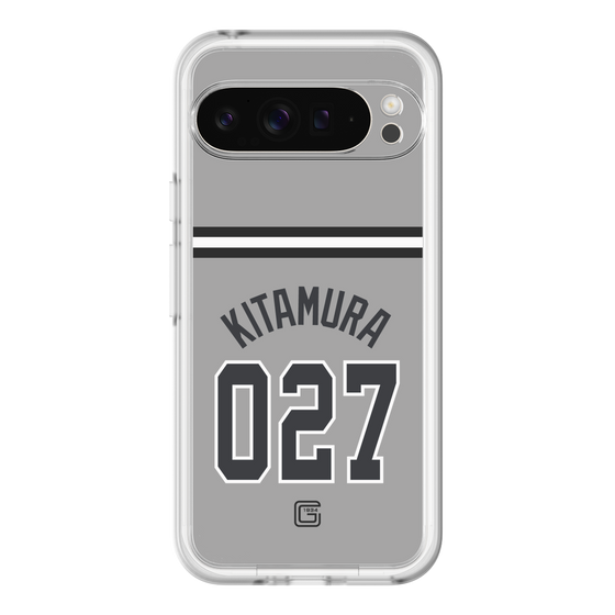 スリムプロテクションプレミアムケース［ 読売ジャイアンツ - #027 KITAMURA - ビジター ］
