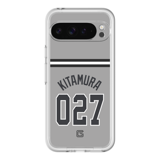 スリムプロテクションプレミアムケース［ 読売ジャイアンツ - #027 KITAMURA - ビジター ］