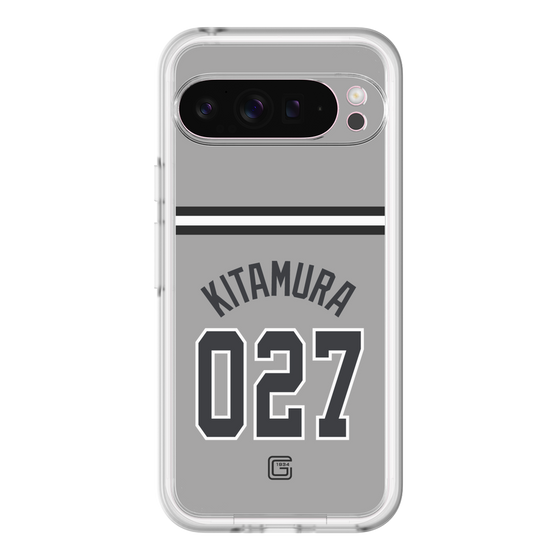 スリムプロテクションプレミアムケース［ 読売ジャイアンツ - #027 KITAMURA - ビジター ］