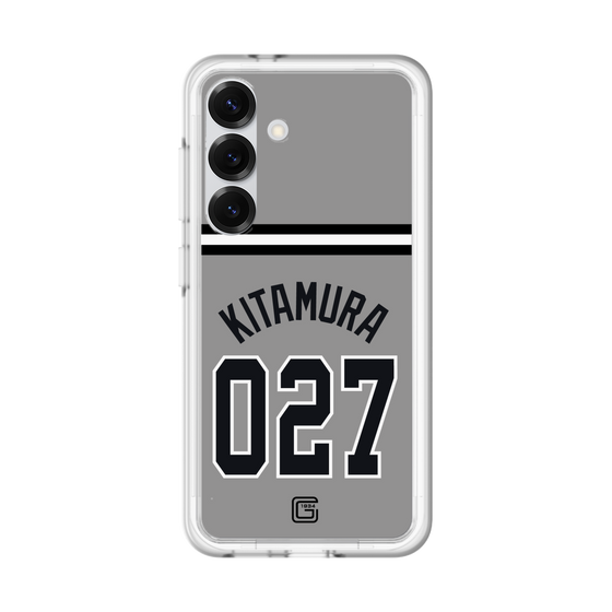 スリムプロテクションプレミアムケース［ 読売ジャイアンツ - #027 KITAMURA - ビジター ］