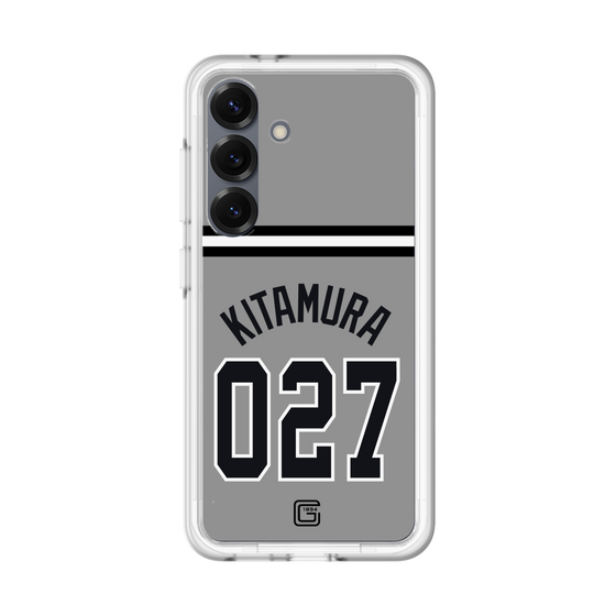 スリムプロテクションプレミアムケース［ 読売ジャイアンツ - #027 KITAMURA - ビジター ］