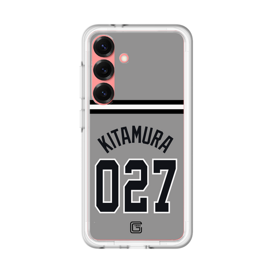 スリムプロテクションプレミアムケース［ 読売ジャイアンツ - #027 KITAMURA - ビジター ］