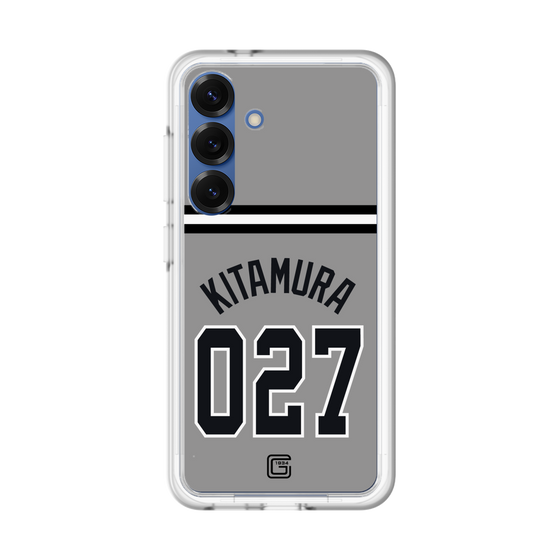 スリムプロテクションプレミアムケース［ 読売ジャイアンツ - #027 KITAMURA - ビジター ］