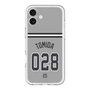 スリムプロテクションプレミアムケース［ 読売ジャイアンツ - #028 TOMIDA - ビジター ］