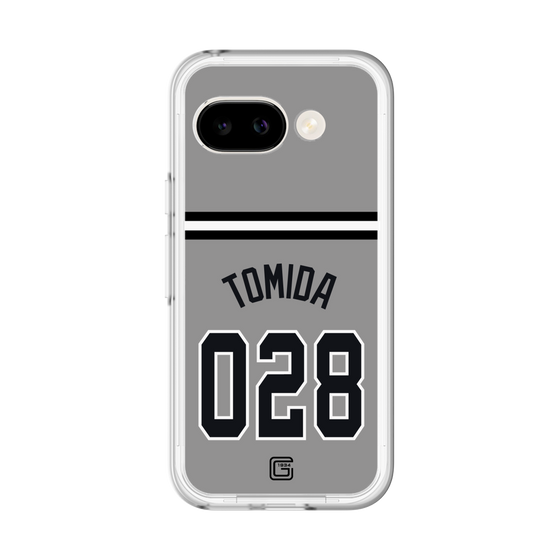 スリムプロテクションプレミアムケース［ 読売ジャイアンツ - #028 TOMIDA - ビジター ］