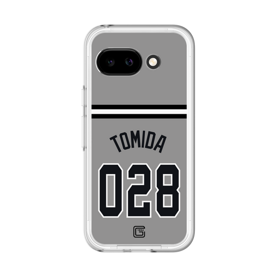 スリムプロテクションプレミアムケース［ 読売ジャイアンツ - #028 TOMIDA - ビジター ］