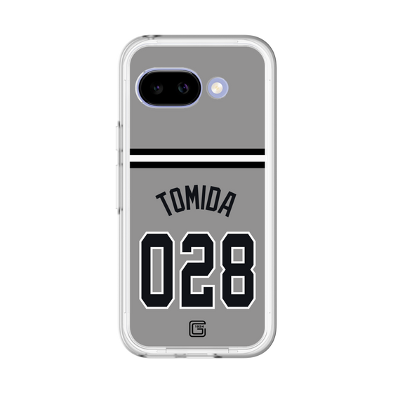 スリムプロテクションプレミアムケース［ 読売ジャイアンツ - #028 TOMIDA - ビジター ］
