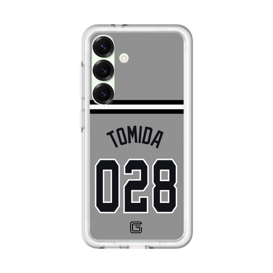 スリムプロテクションプレミアムケース［ 読売ジャイアンツ - #028 TOMIDA - ビジター ］