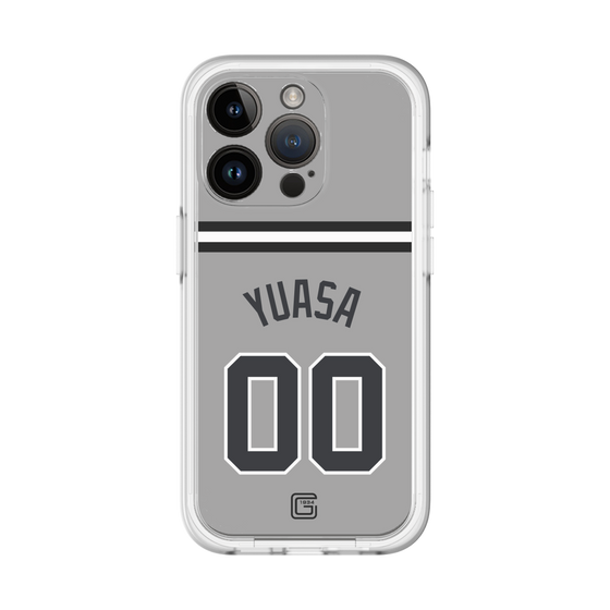 スリムプロテクションプレミアムケース［ 読売ジャイアンツ - #00 YUASA - ビジター ］