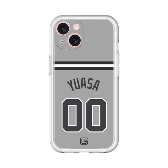スリムプロテクションプレミアムケース［ 読売ジャイアンツ - #00 YUASA - ビジター ］