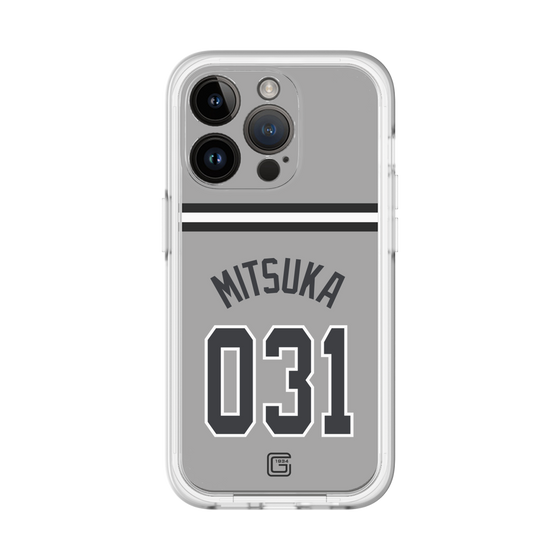 スリムプロテクションプレミアムケース［ 読売ジャイアンツ - #031 MITSUKA - ビジター ］