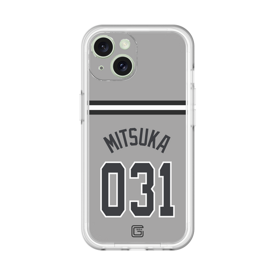 スリムプロテクションプレミアムケース［ 読売ジャイアンツ - #031 MITSUKA - ビジター ］