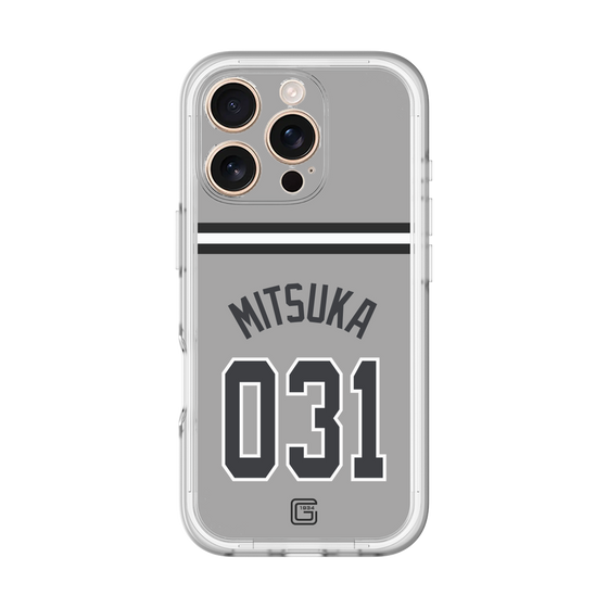 スリムプロテクションプレミアムケース［ 読売ジャイアンツ - #031 MITSUKA - ビジター ］