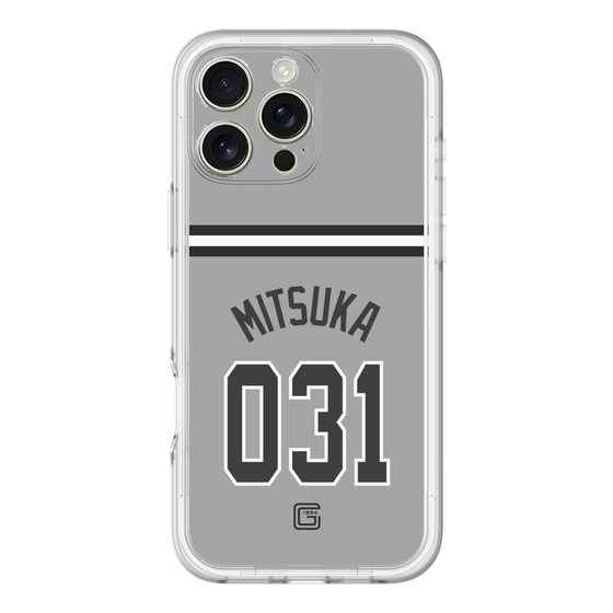 スリムプロテクションプレミアムケース［ 読売ジャイアンツ - #031 MITSUKA - ビジター ］