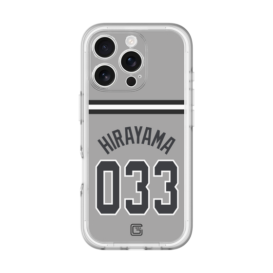 スリムプロテクションプレミアムケース［ 読売ジャイアンツ - #033 HIRAYAMA - ビジター ］