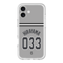 スリムプロテクションプレミアムケース［ 読売ジャイアンツ - #033 HIRAYAMA - ビジター ］