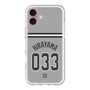 スリムプロテクションプレミアムケース［ 読売ジャイアンツ - #033 HIRAYAMA - ビジター ］