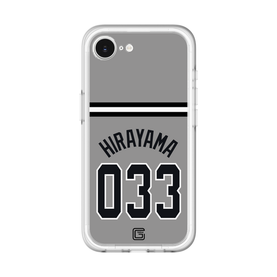 スリムプロテクションプレミアムケース［ 読売ジャイアンツ - #033 HIRAYAMA - ビジター ］