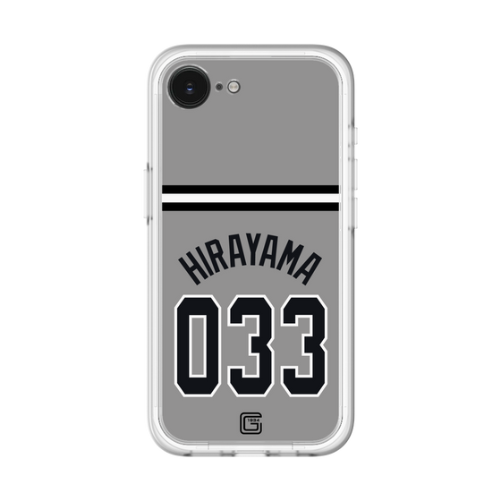 スリムプロテクションプレミアムケース［ 読売ジャイアンツ - #033 HIRAYAMA - ビジター ］