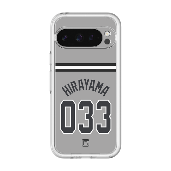 スリムプロテクションプレミアムケース［ 読売ジャイアンツ - #033 HIRAYAMA - ビジター ］