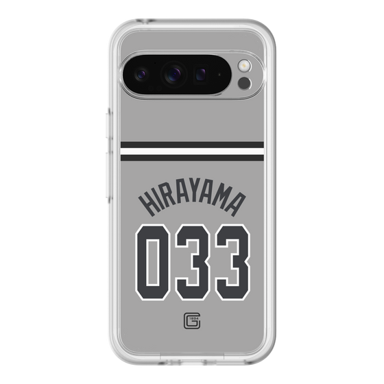 スリムプロテクションプレミアムケース［ 読売ジャイアンツ - #033 HIRAYAMA - ビジター ］
